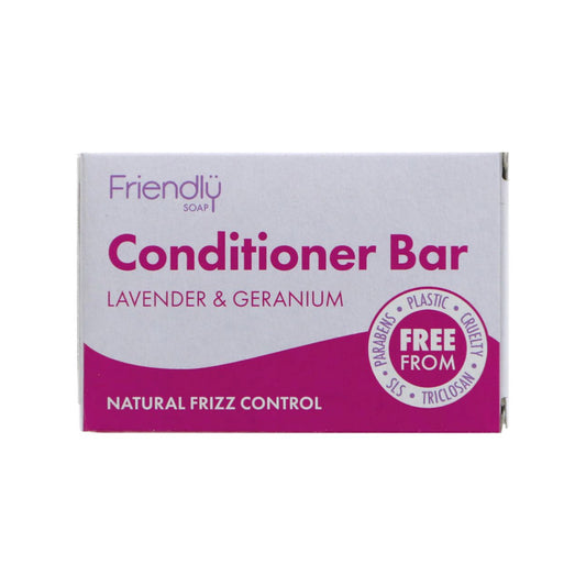 Lavender & Geranium Solid Conditioner Bar