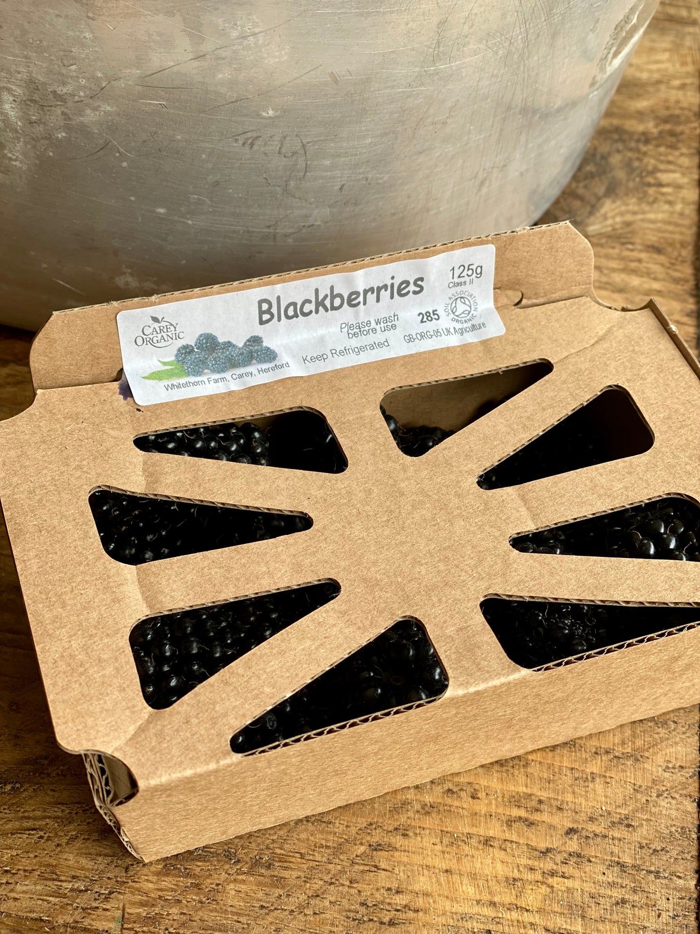 Organic Blackberries - UK