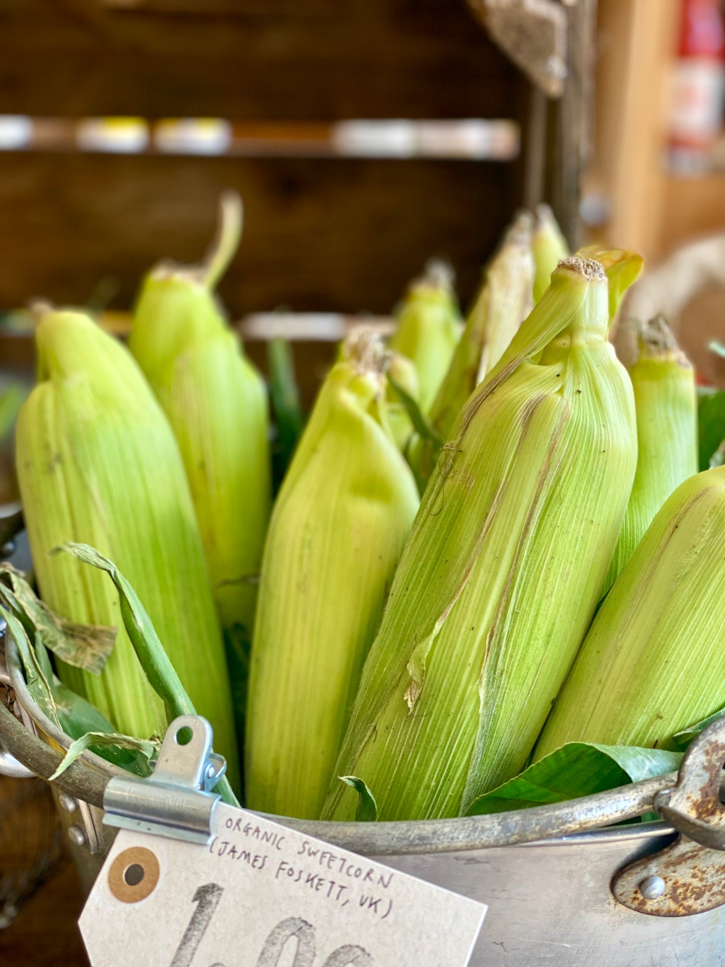 Organic Sweetcorn - UK