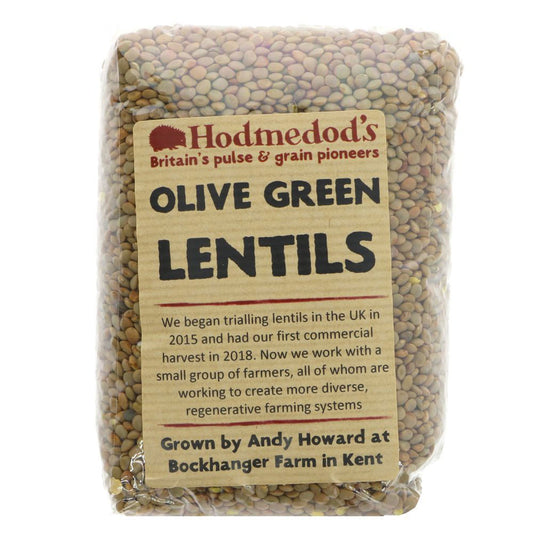 Olive Green Lentils (500g)