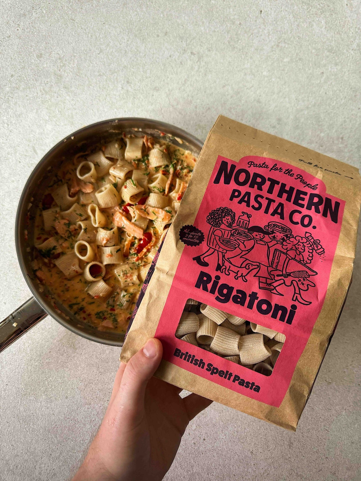 British Spelt Rigatoni