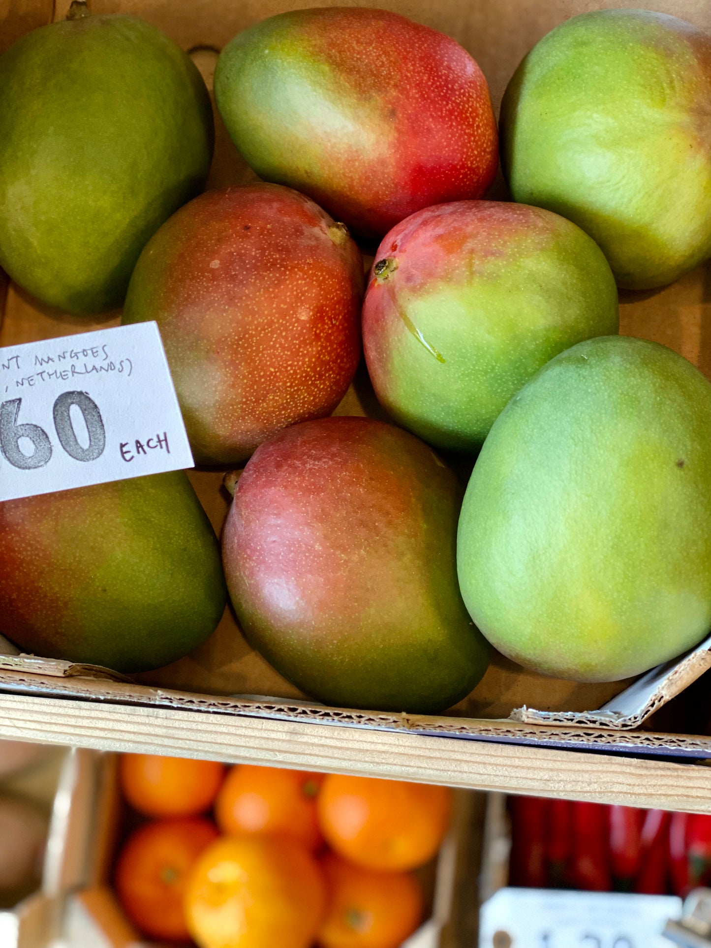 Organic Kent Mangoes