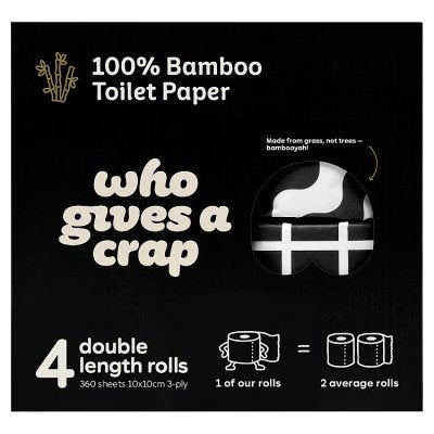 Double Length 100% Recycled Toilet Paper