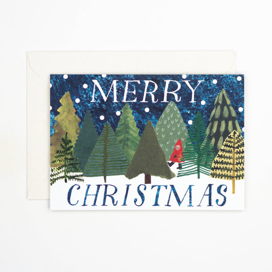 Winter Woodland Christmas Card