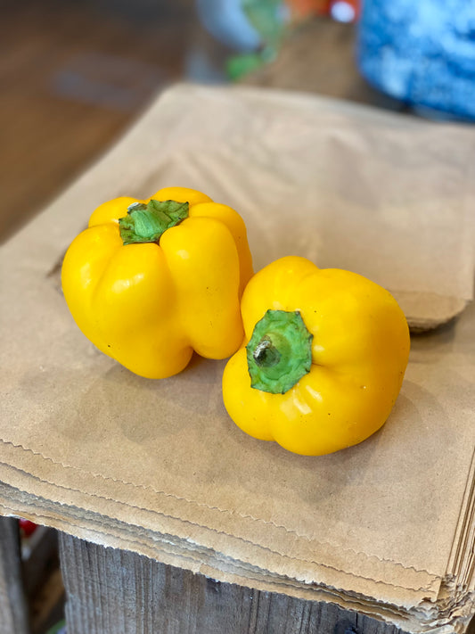 Organic Yellow Pepper