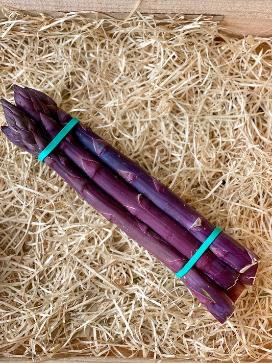 Organic Purple Asparagus Bunch