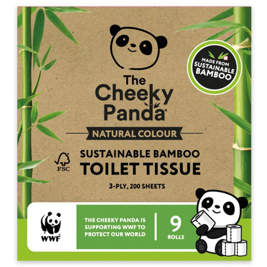 Bamboo Toilet Roll (x9 Rolls)